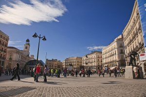 Puerta del Sol: már ma is gyalogos övezet