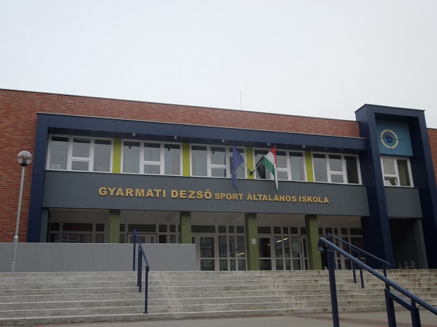 Gyarmati Dezső Sport Általános Iskola Miskolc belvárosában PTV fotó: Vona Ildikó