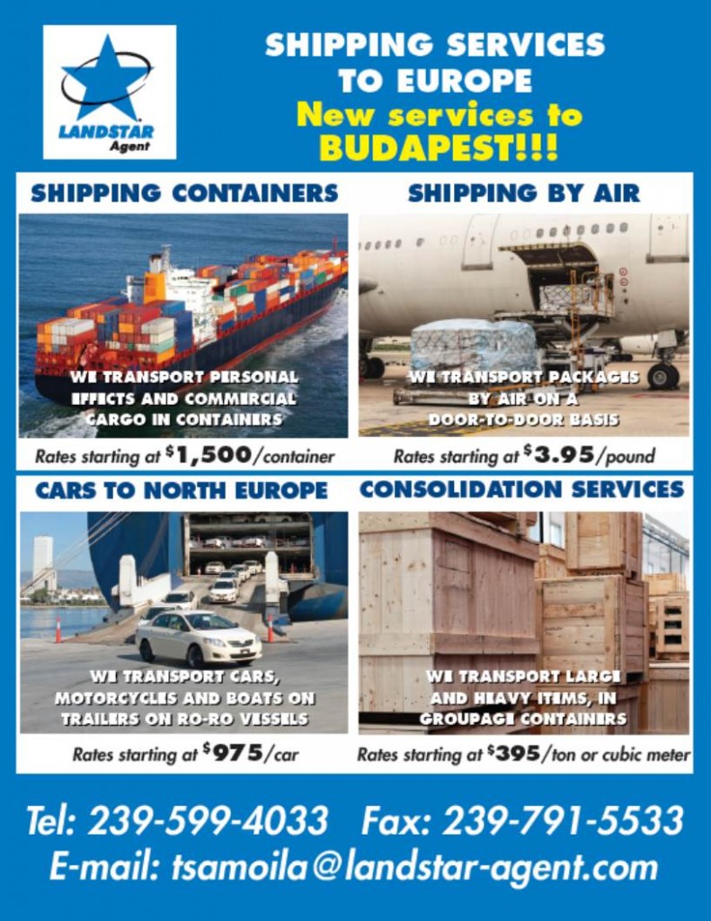 Shipping Services to BUDAPEST
