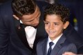  Cristiano Ronaldo labdaszedő volt a fia első meccsén! VIDEÓ!