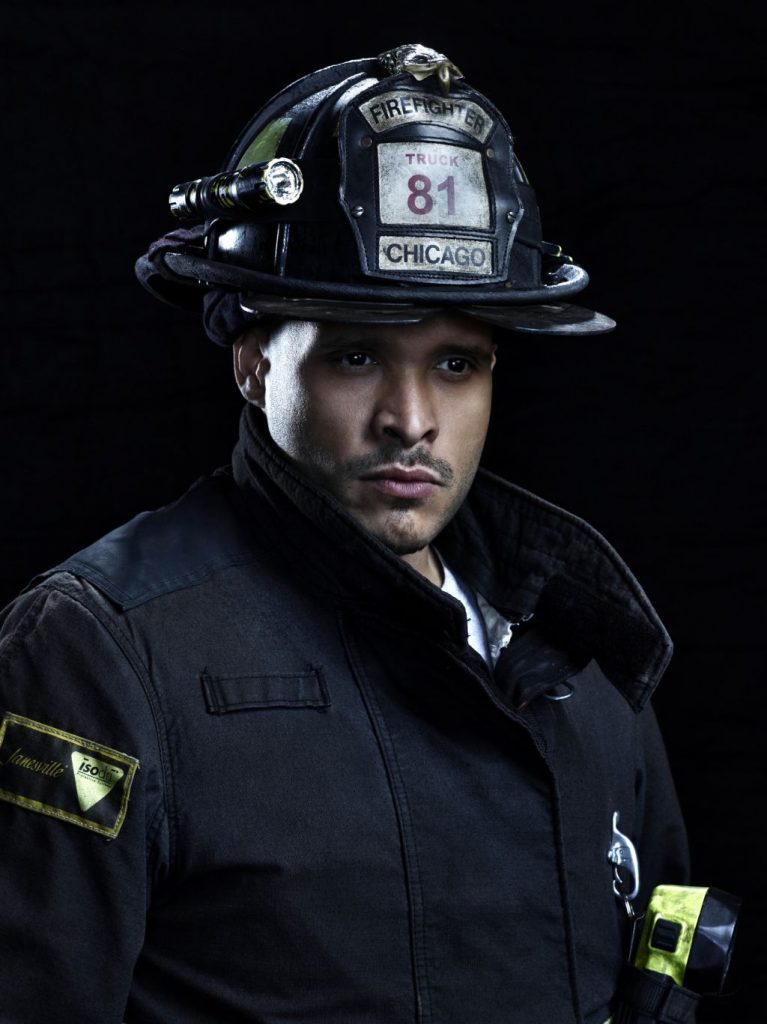 CHICAGO FIRE -- Season: 2 -- Pictured: Joe Minoso as Joe Cruz -- (Photo by: Nino Munoz/NBC)