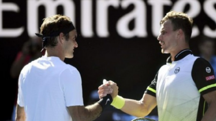 Roger Federer lesz Fucsovics Márton ellenfele