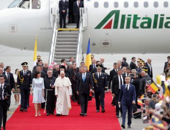 Bukarest Pápa látogatás