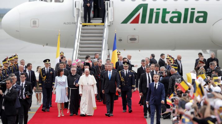 Bukarest Pápa látogatás